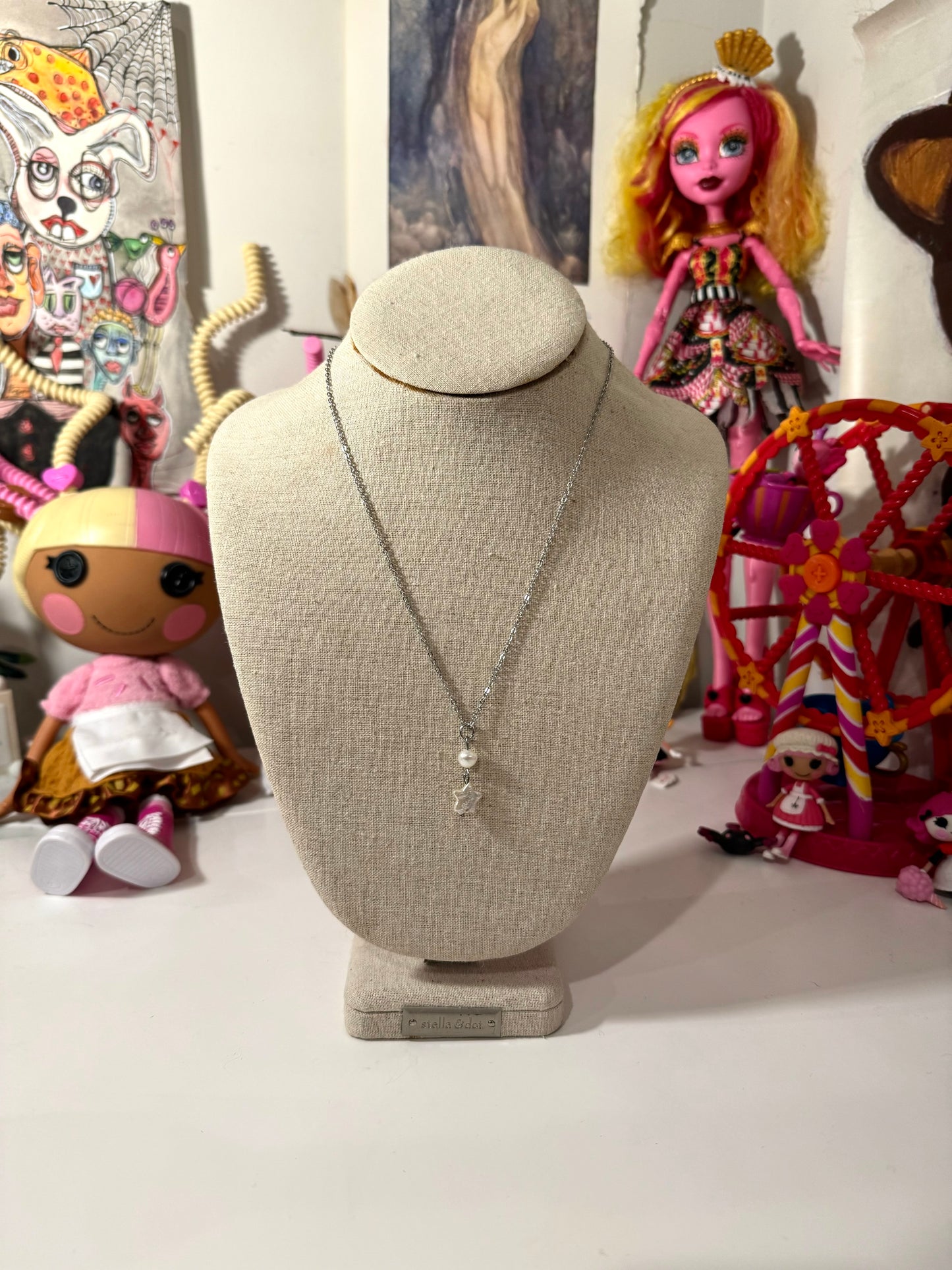 Luna Star Drop Necklaces