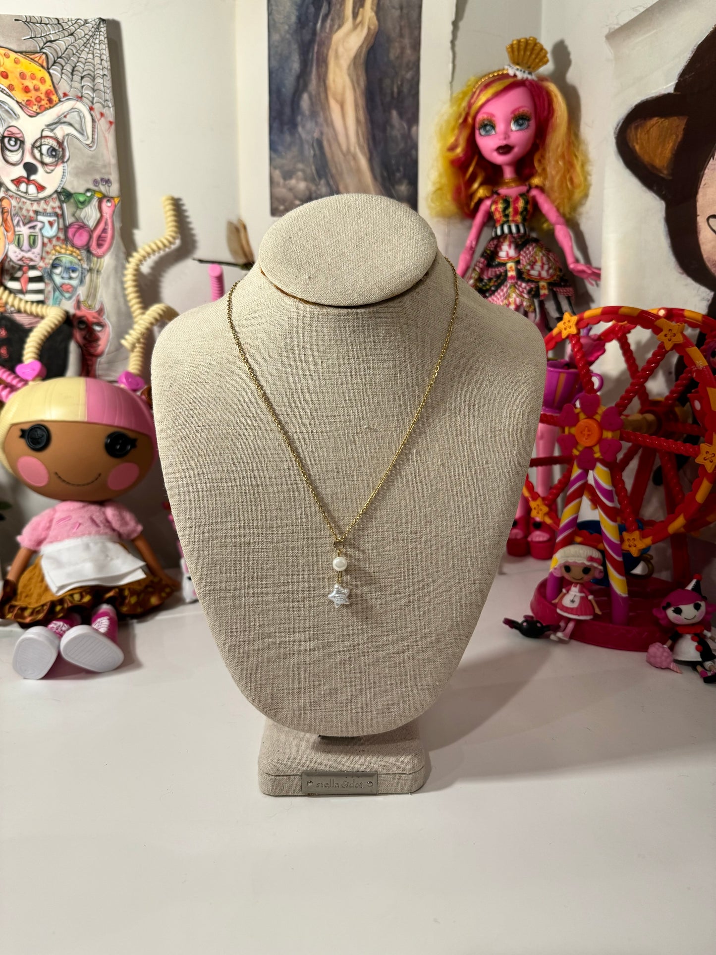Luna Star Drop Necklaces