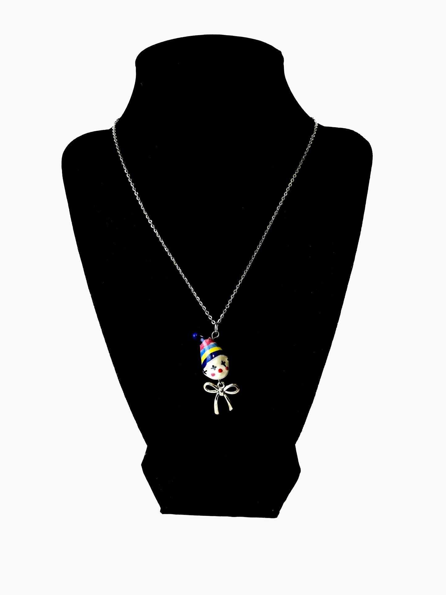 Clown Charm Necklace