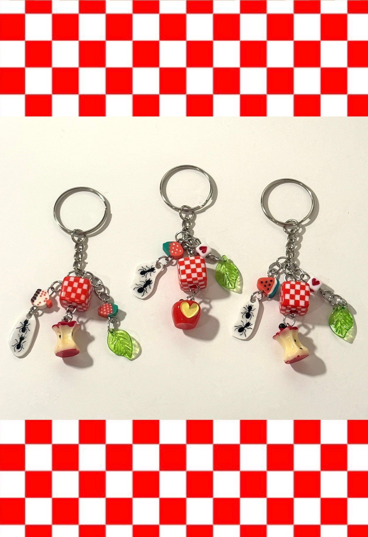 Ant Picnic Keychains