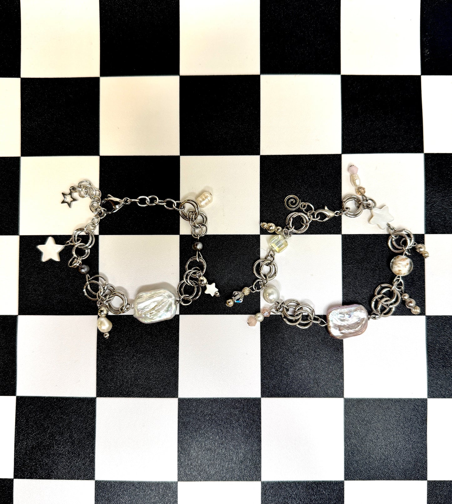 Chainmail Pearly Drops