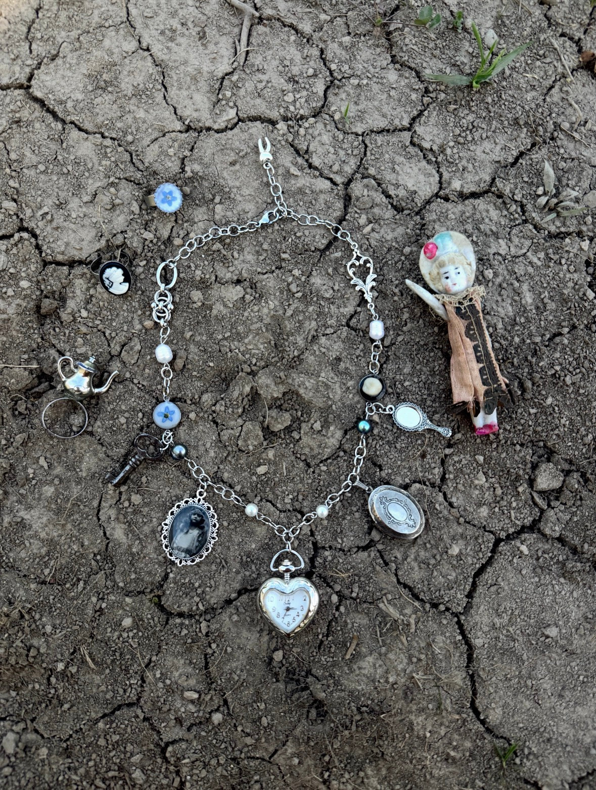 Olive Charm Necklace