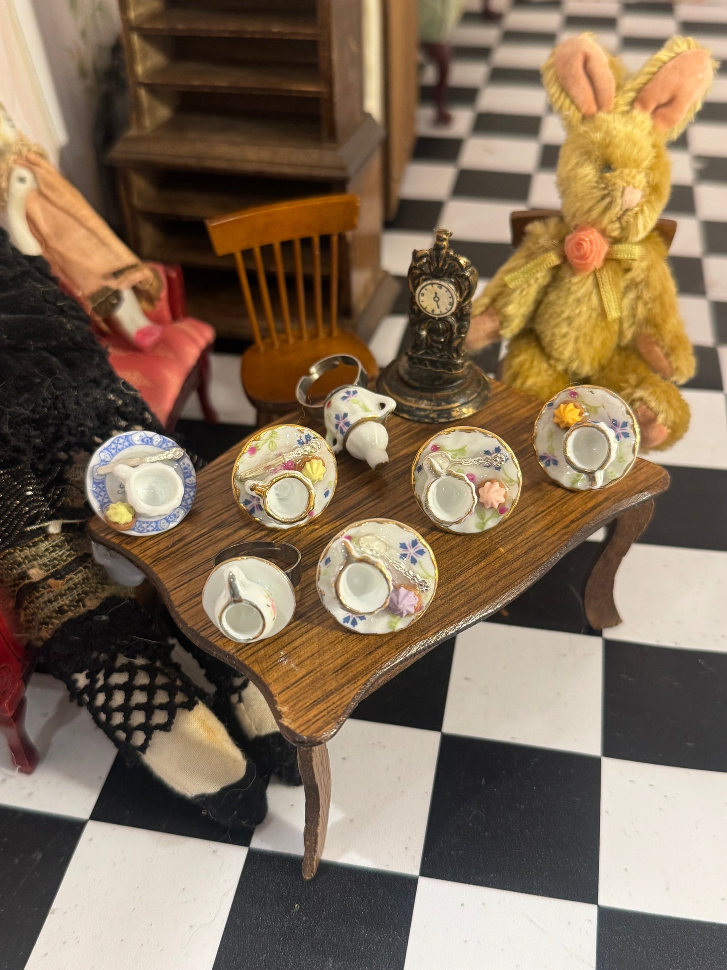 A Doll Tea party Rings