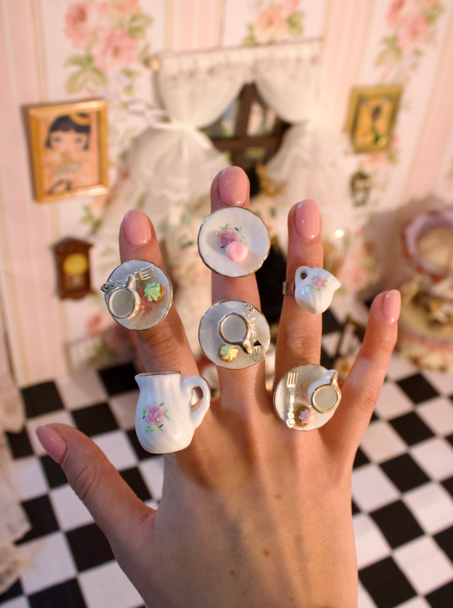 A Doll Tea Party rings