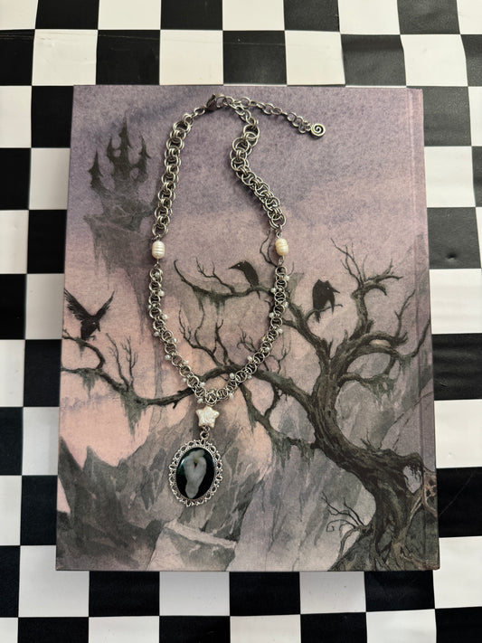 Swan Chainmail Choker