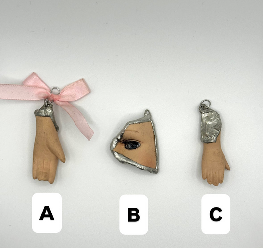 Doll Parts Pendants
